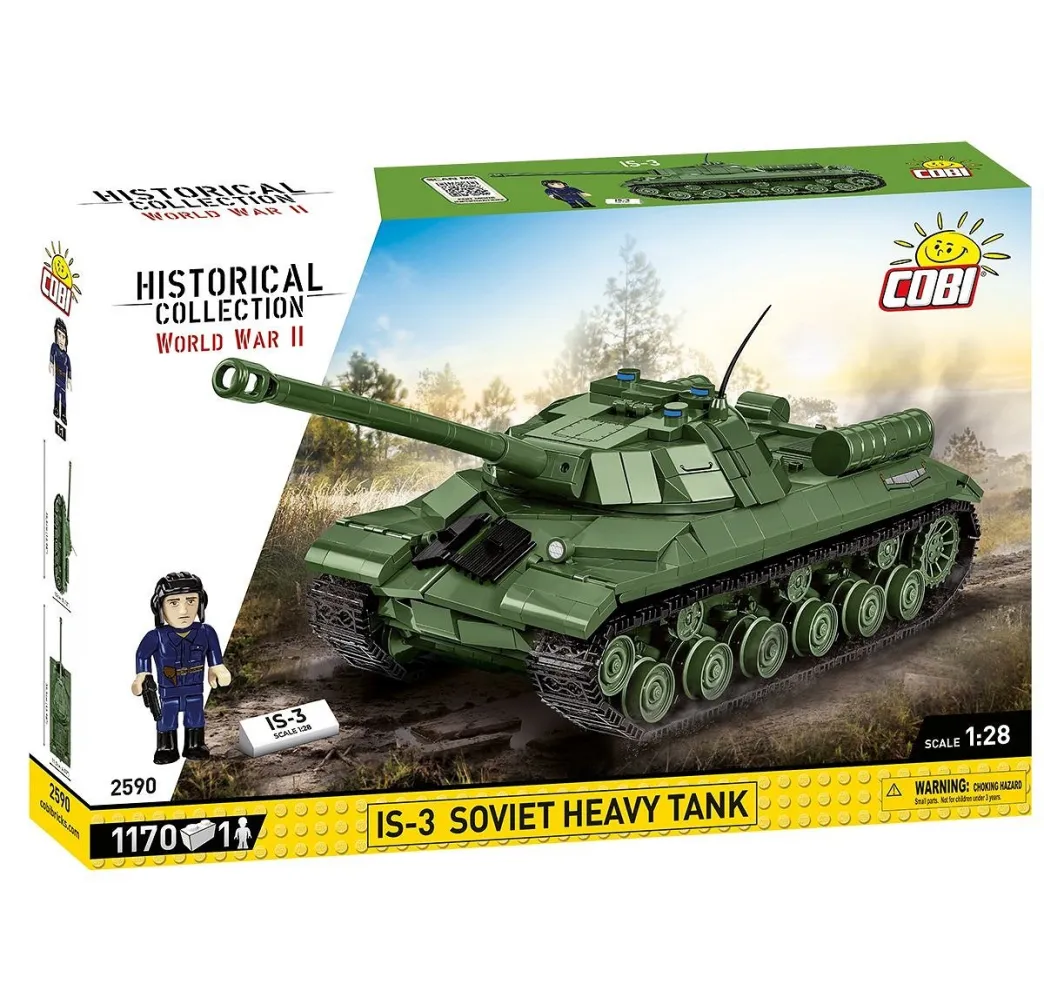 Cobi IS-3 Soviet Heavy Tank – klocki konstrukcyjne dla dzieci 9+