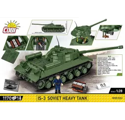 Cobi IS-3 Soviet Heavy Tank – klocki konstrukcyjne dla dzieci 9+