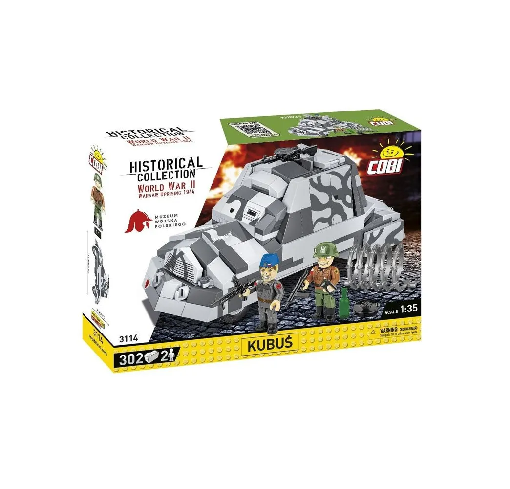 Cobi Klocki Kubuś Powstanie Warszawskie – klocki konstrukcyjne