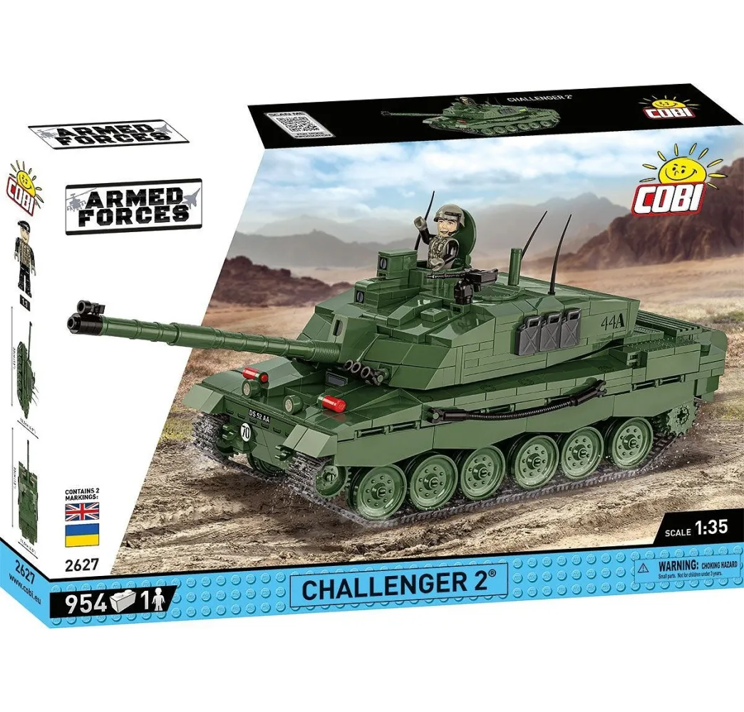 Cobi Klocki Challenger 2 – klocki konstrukcyjne Armed Forces 9+