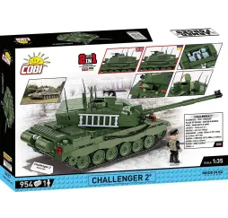 Cobi Klocki Challenger 2 – klocki konstrukcyjne Armed Forces 9+