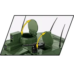 Cobi Klocki Challenger 2 – klocki konstrukcyjne Armed Forces 9+