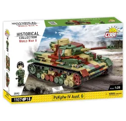 Cobi WWII PZKPFW IV AUSF.G – klocki konstrukcyjne dla dzieci 10+
