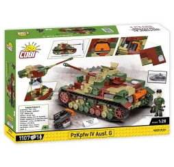 Cobi WWII PZKPFW IV AUSF.G – klocki konstrukcyjne dla dzieci 10+