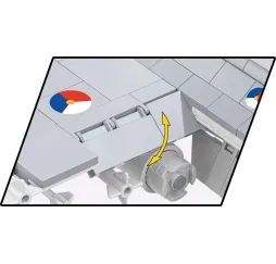 Cobi F-16AM Fighting Falcon – klocki konstrukcyjne Armed Forces
