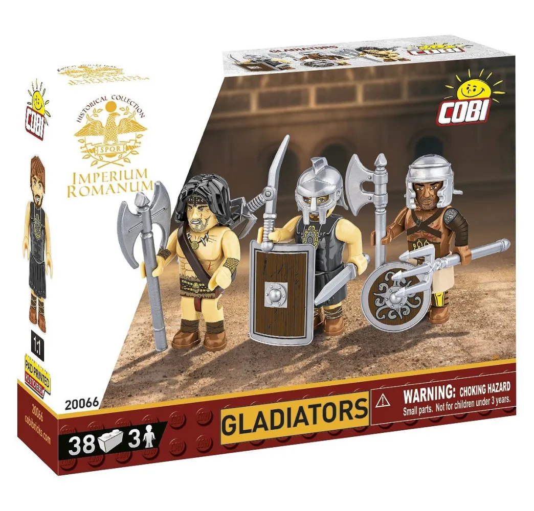 Imperium Romanum Gladiatorzy – klocki konstrukcyjne Cobi 5+