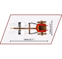Cobi Klocki Imperium Romanum Rydwan – klocki konstrukcyjne 6+