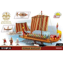 Cobi Klocki Imperium Romanum okręt wojenny – klocki konstrukcyjne