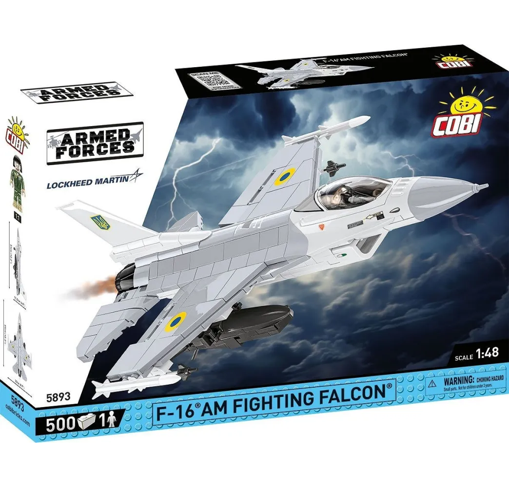 Cobi Klocki F-16C Fighting Falcon – klocki konstrukcyjne dla dzieci
