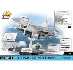 Cobi Klocki F-16C Fighting Falcon – klocki konstrukcyjne dla dzieci
