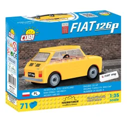 Polski Fiat 126P Cobi – klocki konstrukcyjne Youngtimer 5+