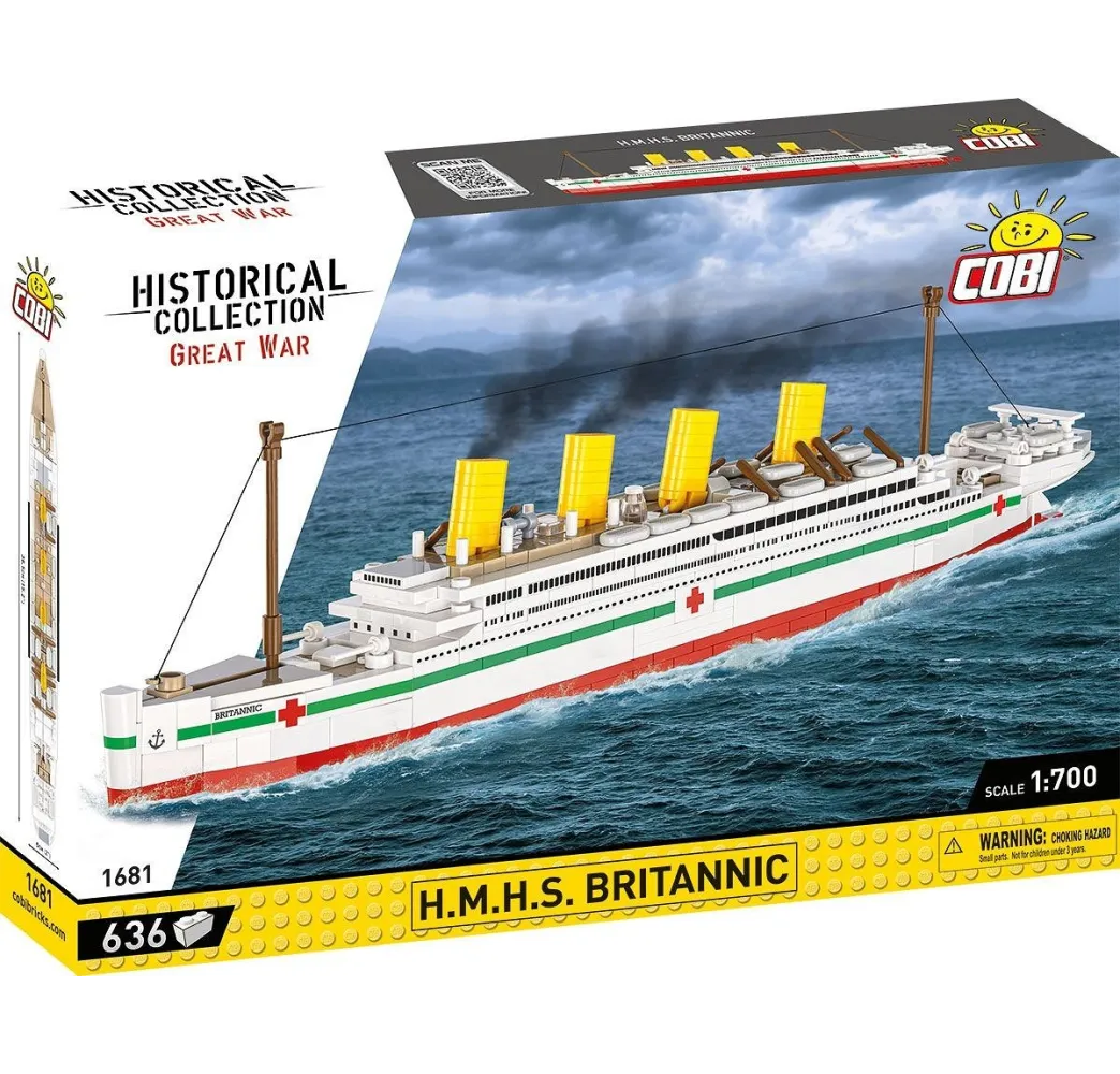 Cobi Klocki H.M.H.S. Britannic – klocki konstrukcyjne dla dzieci
