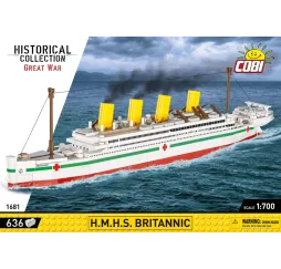 Cobi Klocki H.M.H.S. Britannic – klocki konstrukcyjne dla dzieci
