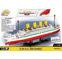 Cobi Klocki H.M.H.S. Britannic – klocki konstrukcyjne dla dzieci