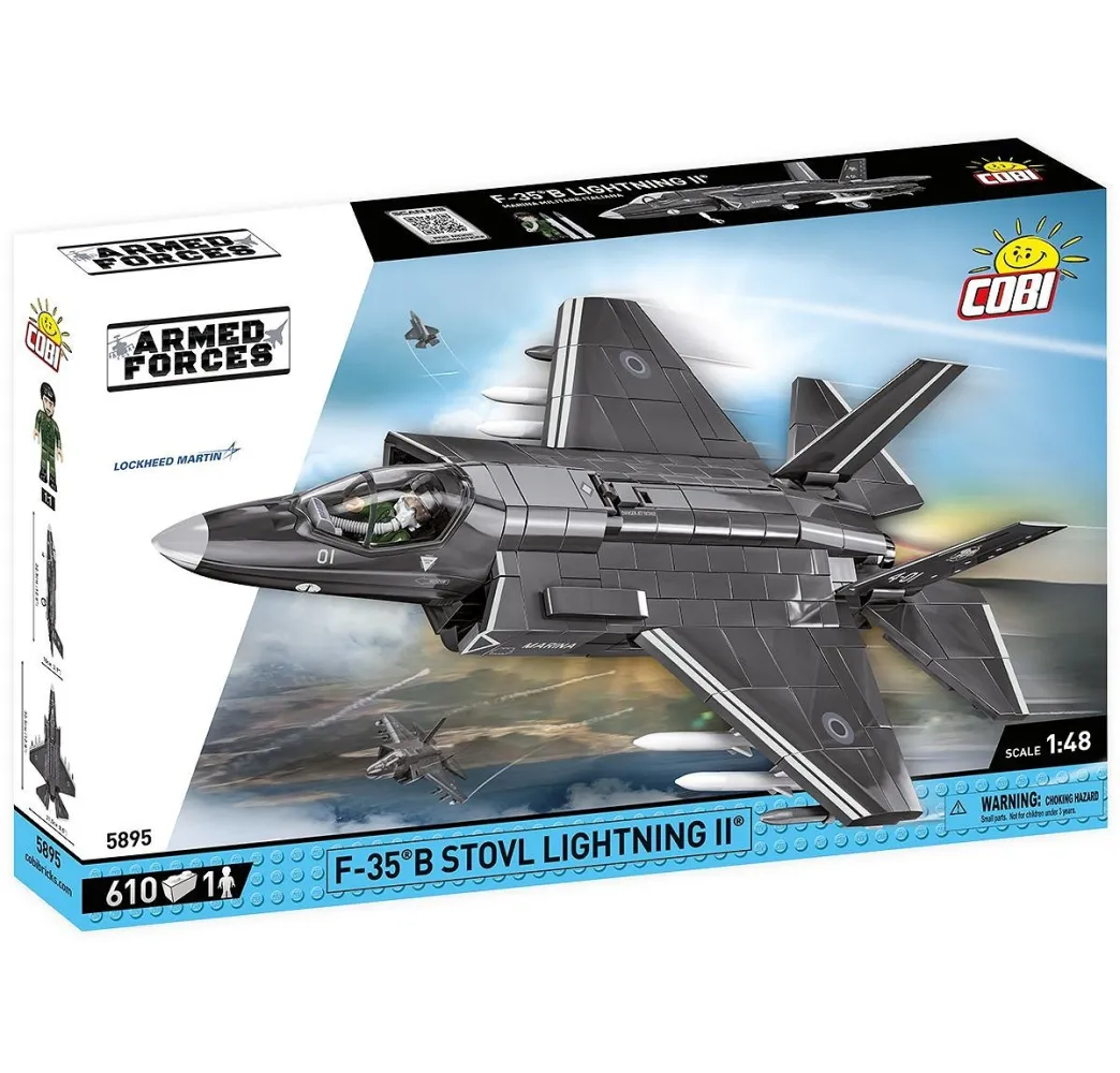 F-35B Lightning II Armed Forces – klocki konstrukcyjne Cobi 8+