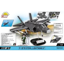 F-35B Lightning II Armed Forces – klocki konstrukcyjne Cobi 8+