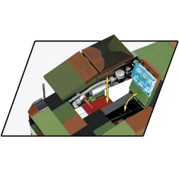 KTO Rosomak Armed Forces – klocki konstrukcyjne Cobi 8+