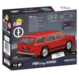 Cobi Klocki FSO 125p Kombi – klocki konstrukcyjne Youngtimer 6+