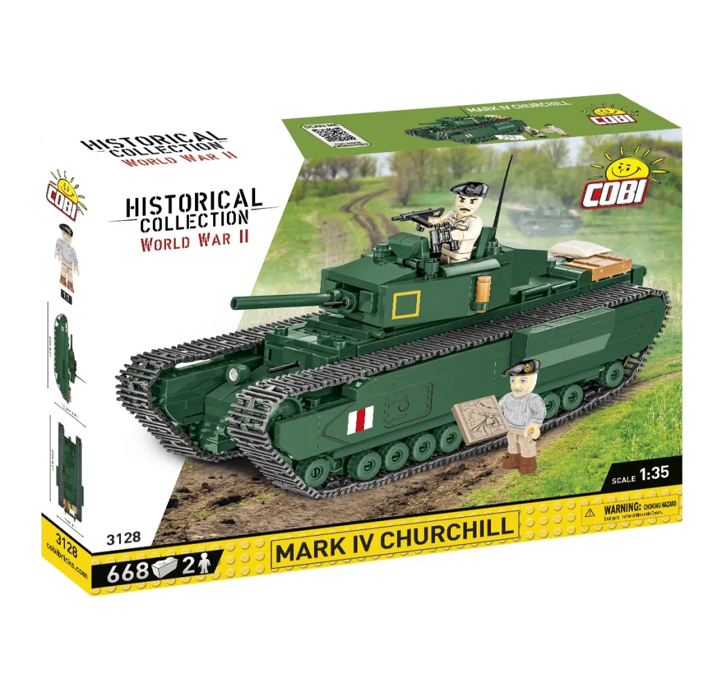 Cobi Mark IV Churchill – klocki konstrukcyjne historyczne 9+