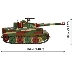 Cobi Tiger Ausf. E – klocki konstrukcyjne 870 el. dla dzieci 9+