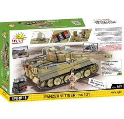 Panzer VI Tiger I Historical Collection – klocki konstrukcyjne Cobi
