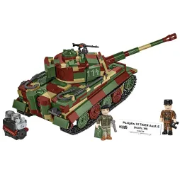 Cobi Tiger Ausf. E – klocki konstrukcyjne 870 el. dla dzieci 9+
