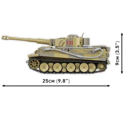 Panzer VI Tiger I Historical Collection – klocki konstrukcyjne Cobi