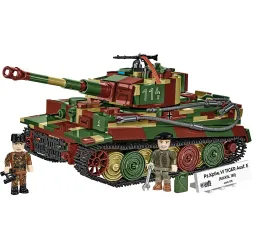 Cobi Tiger Ausf. E – klocki konstrukcyjne 870 el. dla dzieci 9+