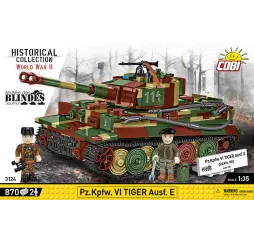 Cobi Tiger Ausf. E – klocki konstrukcyjne 870 el. dla dzieci 9+