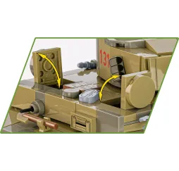 Panzer VI Tiger I Historical Collection – klocki konstrukcyjne Cobi