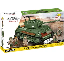 Sherman M4A2E8 klocki konstrukcyjne 865 el. Cobi 10+