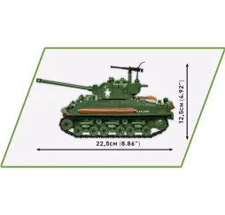 Sherman M4A2E8 klocki konstrukcyjne 865 el. Cobi 10+