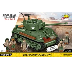 Sherman M4A2E8 klocki konstrukcyjne 865 el. Cobi 10+