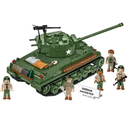 Sherman M4A2E8 klocki konstrukcyjne 865 el. Cobi 10+