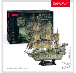 Cubic Fun Puzzle 3D LED Latajacy Holender 360 elementów, świecące puzzle