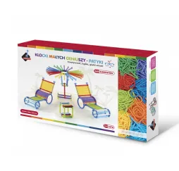 Askato Klocki Patyczki 360 el. – klocki edukacyjne dla dzieci