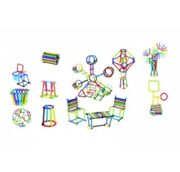 Askato Klocki Patyczki 360 el. – klocki edukacyjne dla dzieci