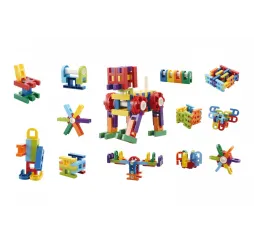 Askato Klocki Drabinki 62 el. – klocki konstrukcyjne dla dzieci