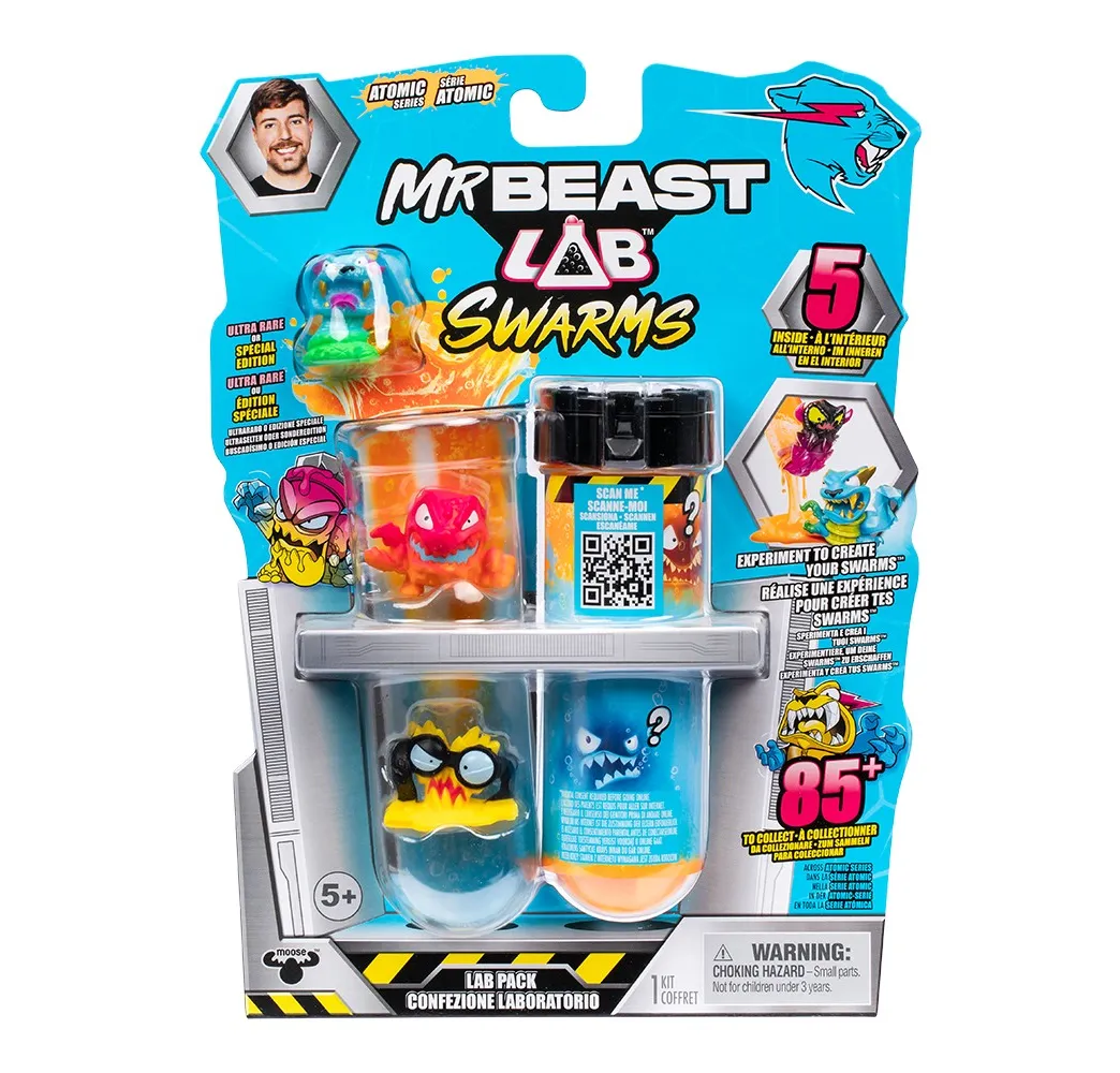 Cobi Figurki Mr Beast Lab 5-pak – zestaw dla chłopców 5+
