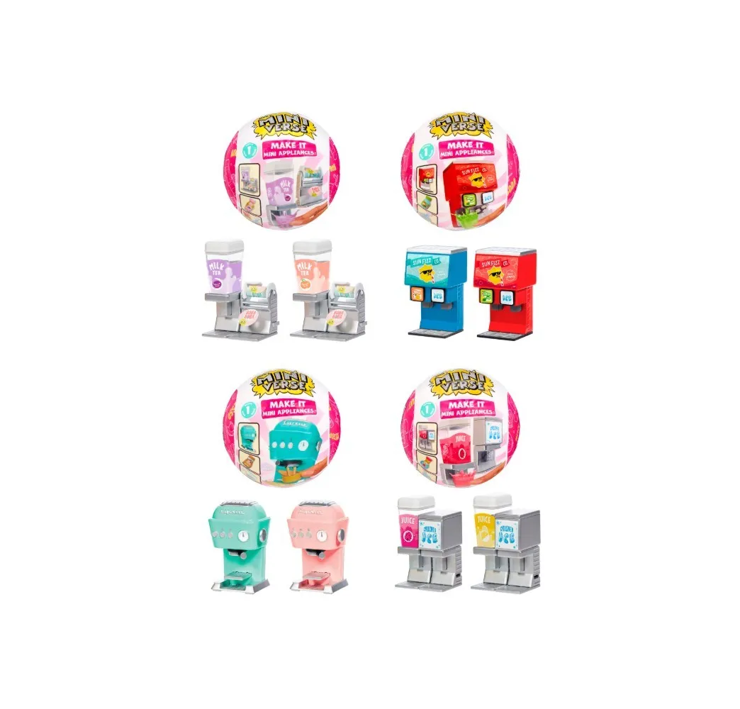 MGA Miniverse Make It Mini Appliances 8 figurek do zabawy