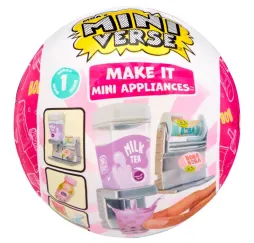 MGA Miniverse Make It Mini Appliances 8 figurek do zabawy