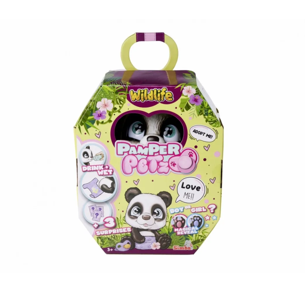 Figurka Pamper Petz Panda – zabawka dla dzieci JADA TOYS