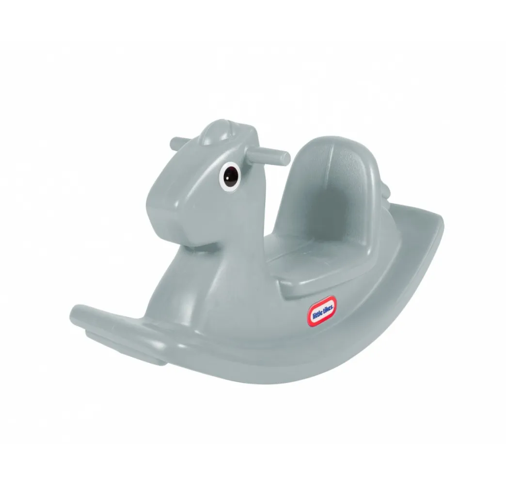 Little Tikes Koń na biegunach szary – bujak dla dzieci 3+