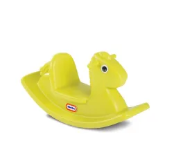 Little Tikes Koń na biegunach żółty – bujak dla malucha