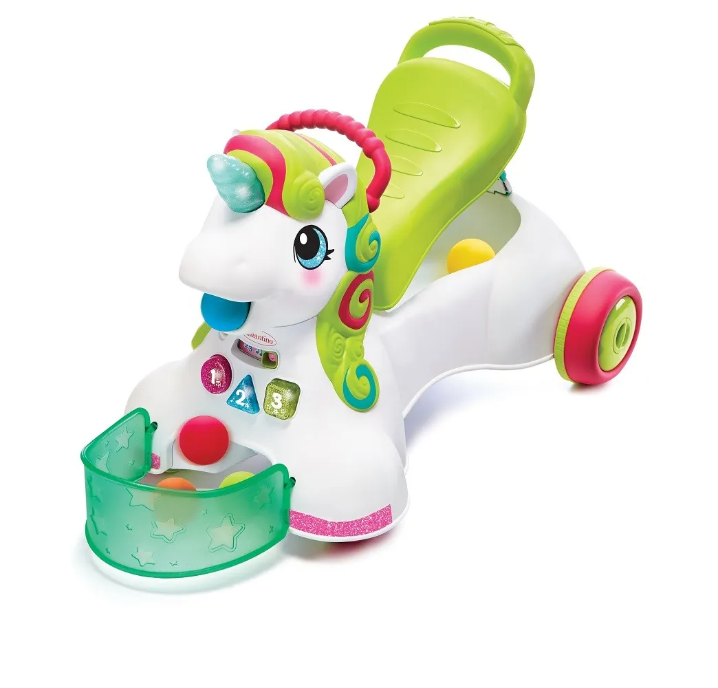 Jeździk pchacz 3w1 Jednorożec B-kids dla maluchów