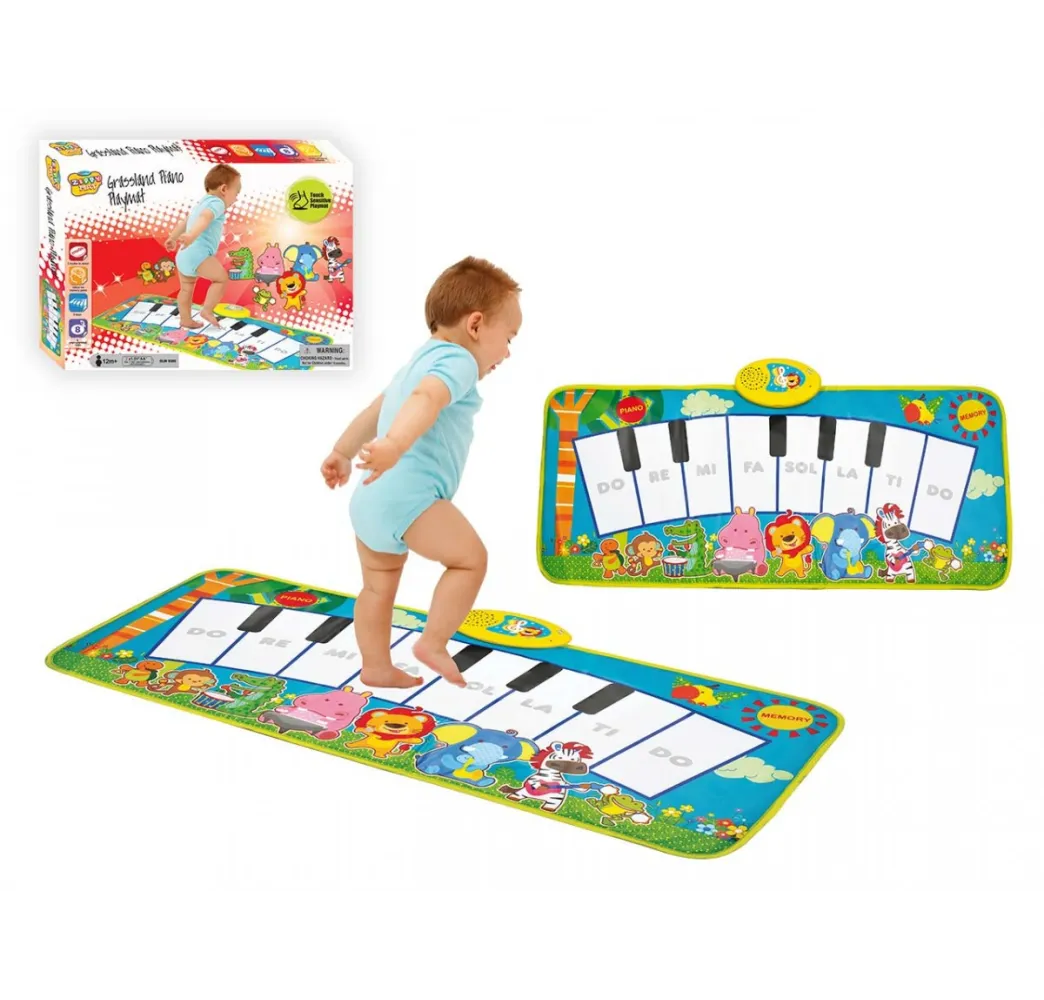 Madej Mata muzyczna Piano Łąka – mata edukacyjna 3+