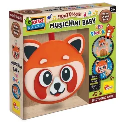 Muzyczna panda Montessori Lisciani – zabawka edukacyjna 9+