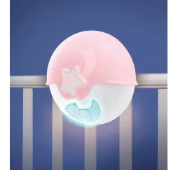 B-kids Projektor 2w1 Infantino różowy – lampka nocna dla dzieci