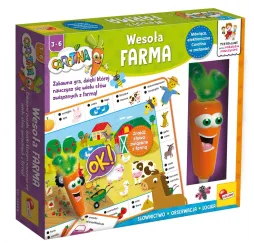 Carotina Wesoła farma zestaw edukacyjny Lisciani 3+