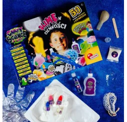 Crazy Science Slime w ciemności – zestaw naukowy Lisciani